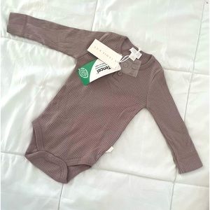 Jamie Kay Organic Cotton Modal Long Sleeve Bodysuit